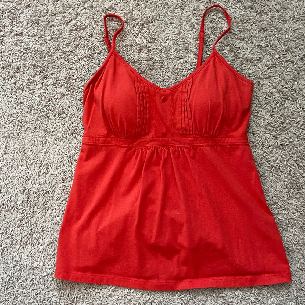 Adjustable straps, built in bra tank